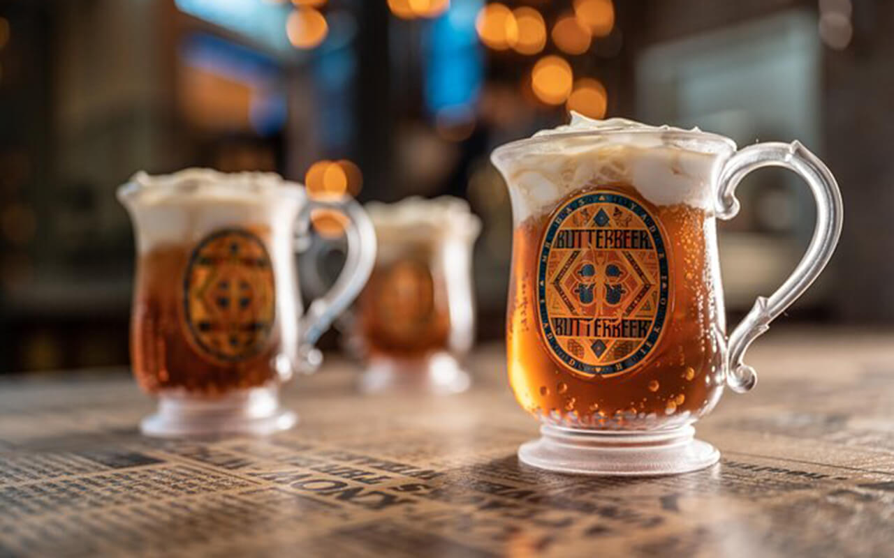Butter Beer in mugs