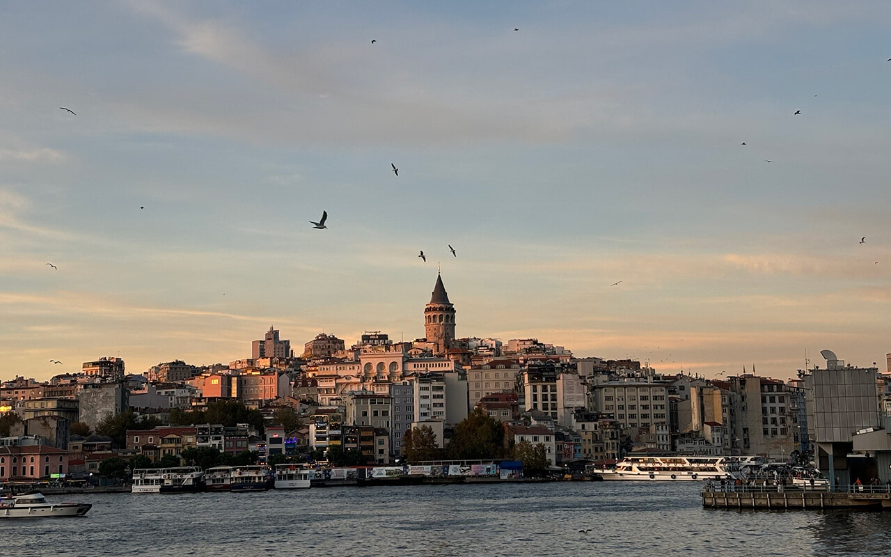 Cityscape in Istanbul, Turkey