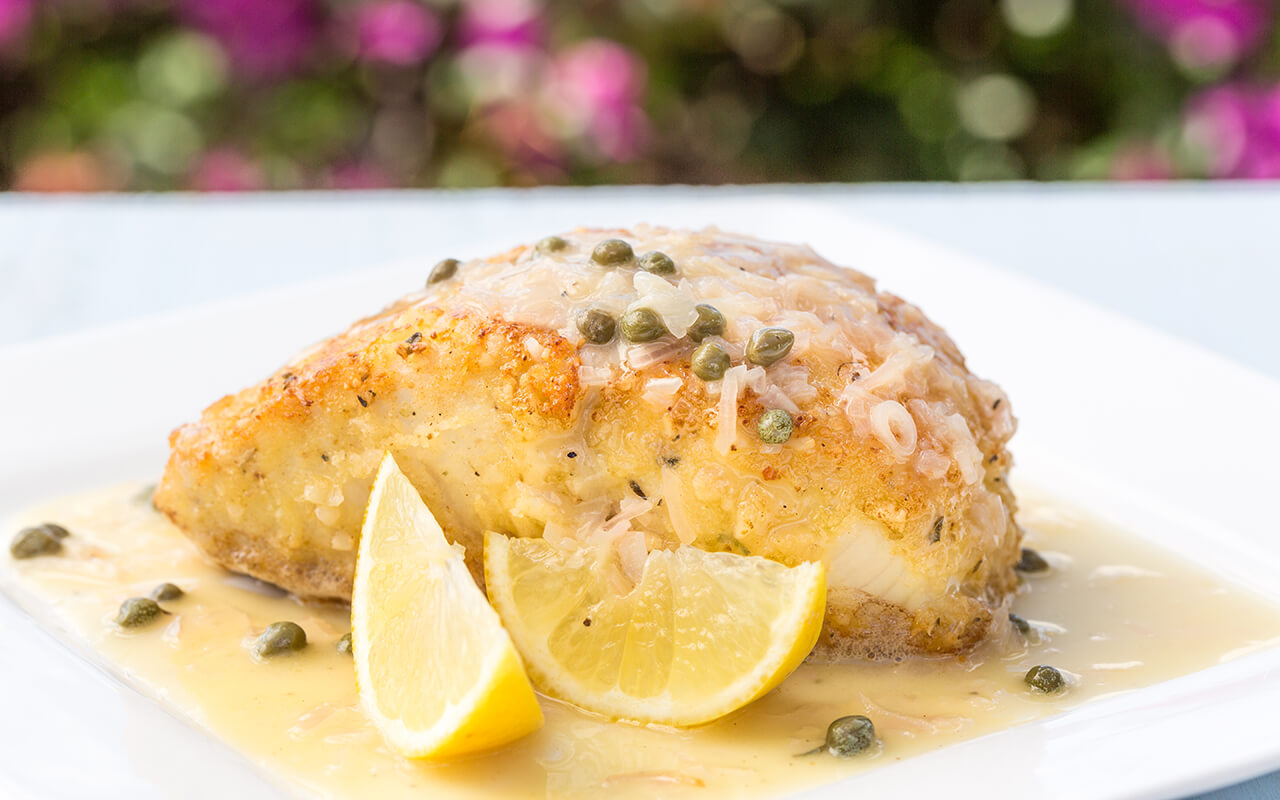 Macadamia Crusted Fish