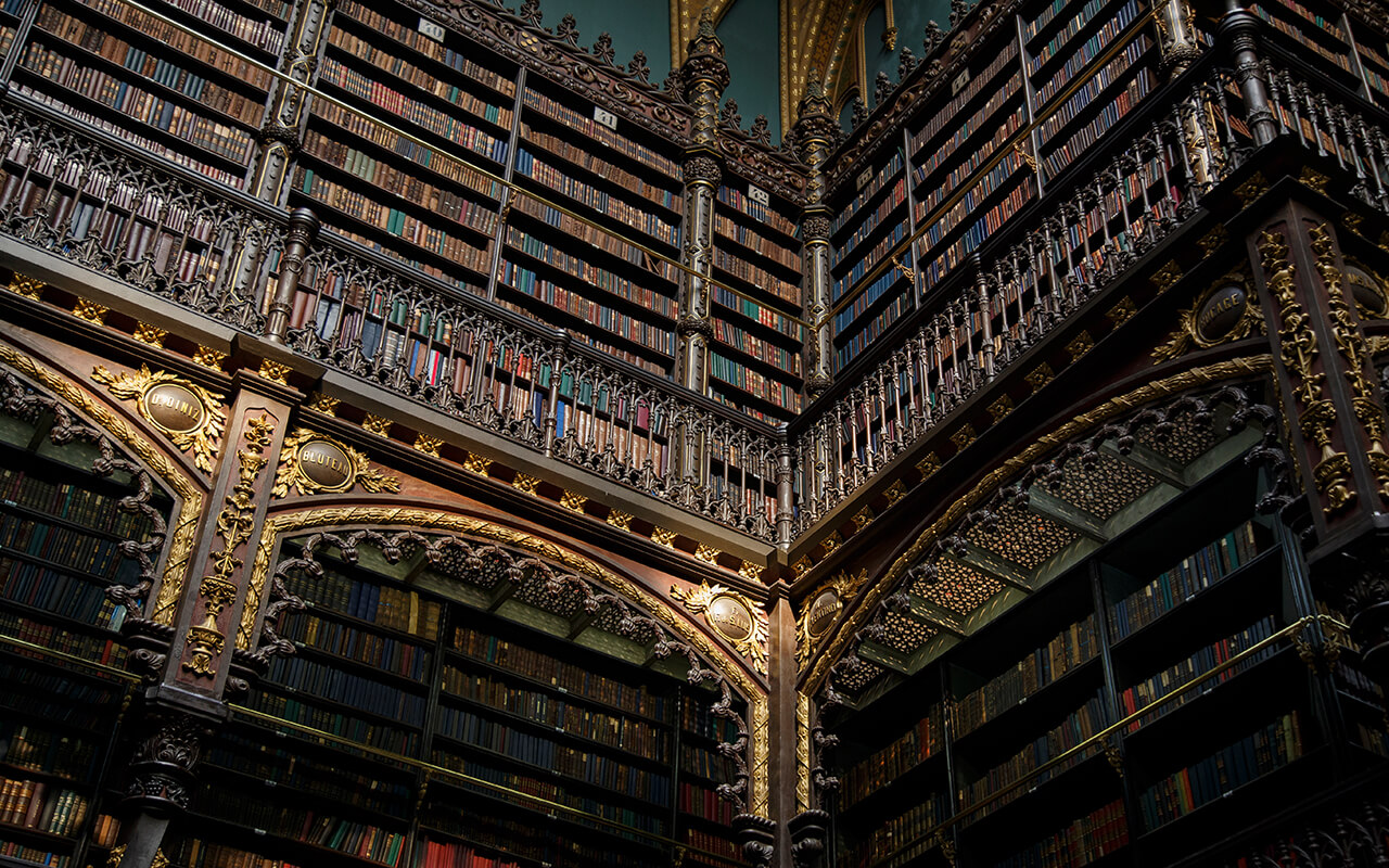 Real Gabinete Portugues Da Leitura in Rio de Janeiro, Brazil