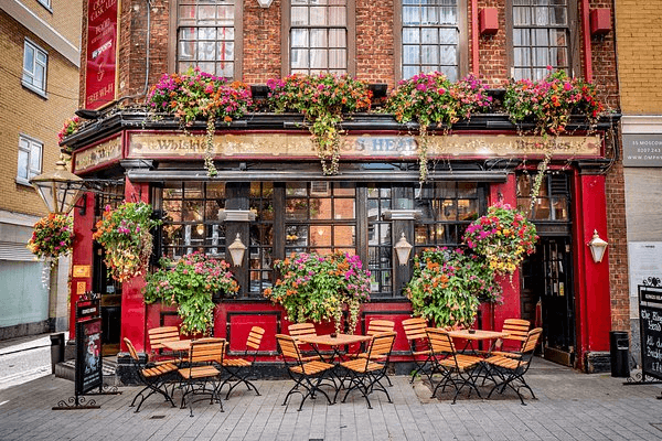 Restaurant in London, UK