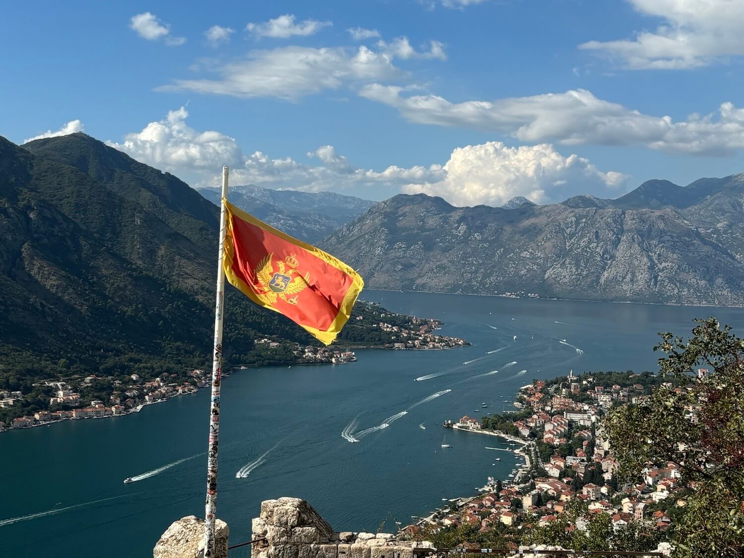 View from the top of the fortress 