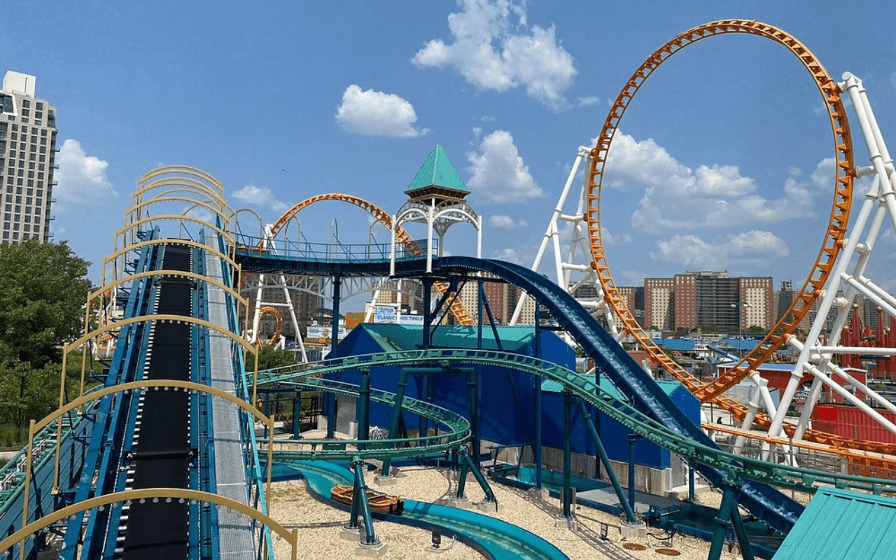 Luna Park in Coney Island, Brooklyn, New York