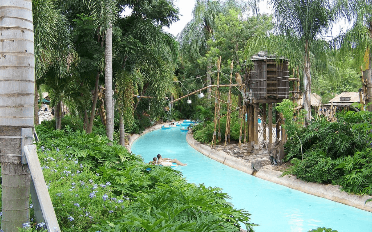 Blizzard Beach or Typhoon Lagoon, Disney World, Orlando, Florida