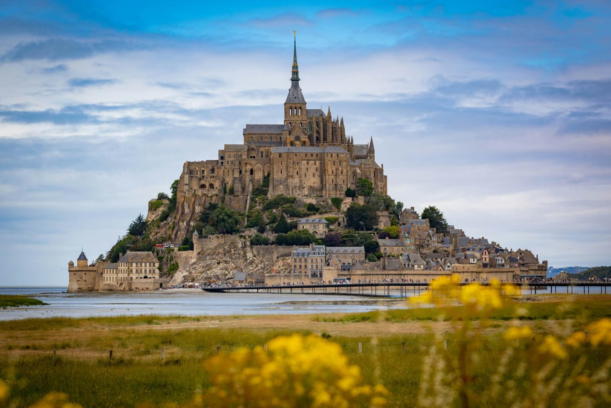 mont saint-michel, france