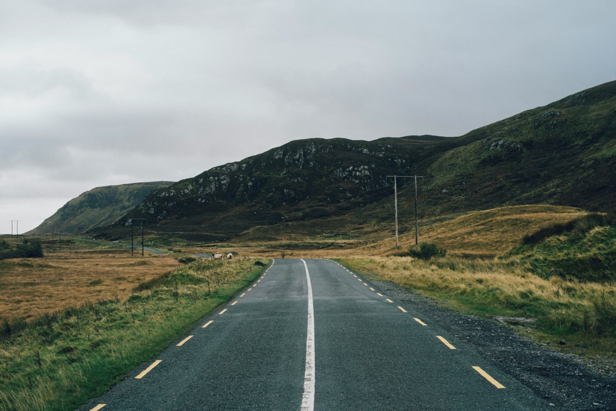 roadway in ireland