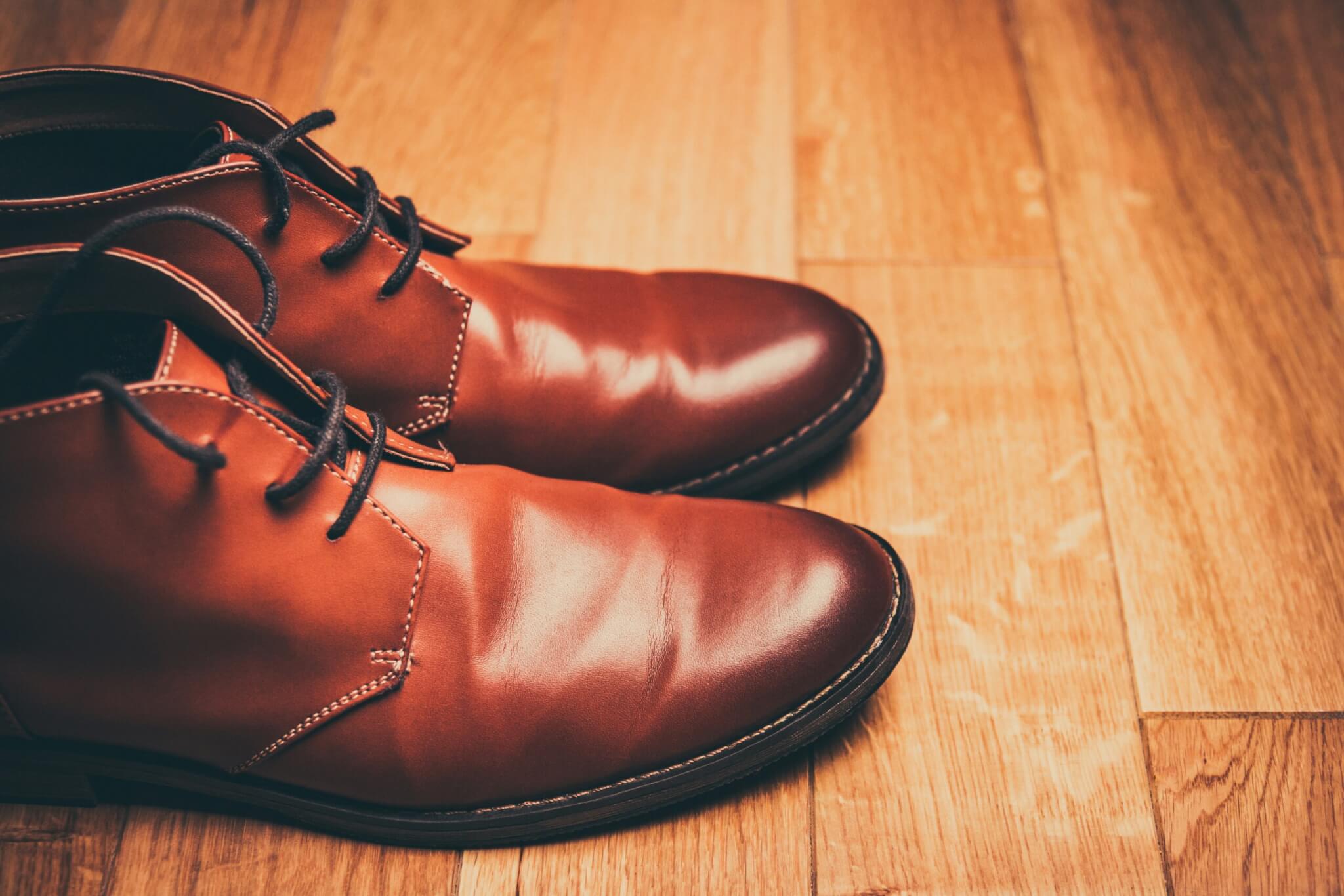 pair of men's shoes