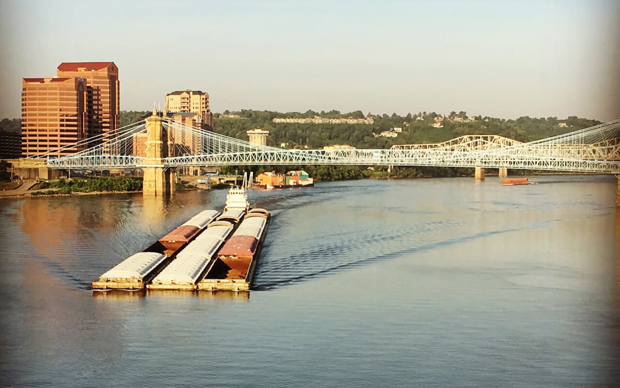 The Southbank Bridge In Newport