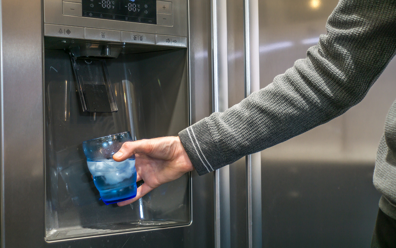 Tap water ice