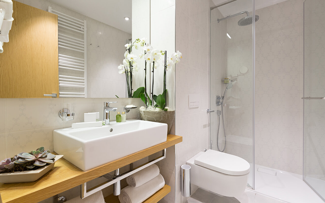 Hotel bathroom