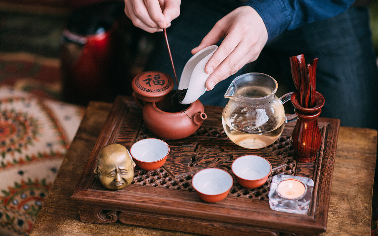 Traditional tea ceremony
