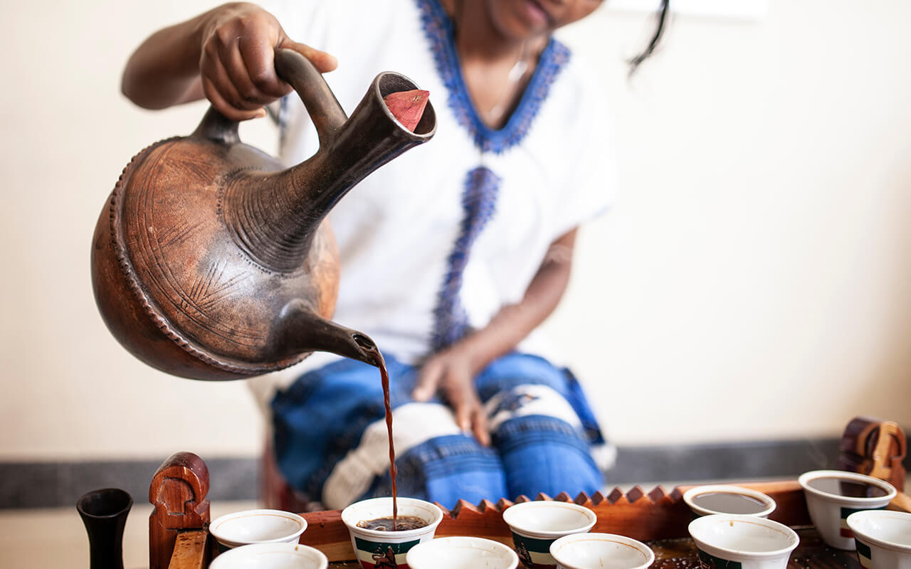 Ethiopian Coffee Ceremony