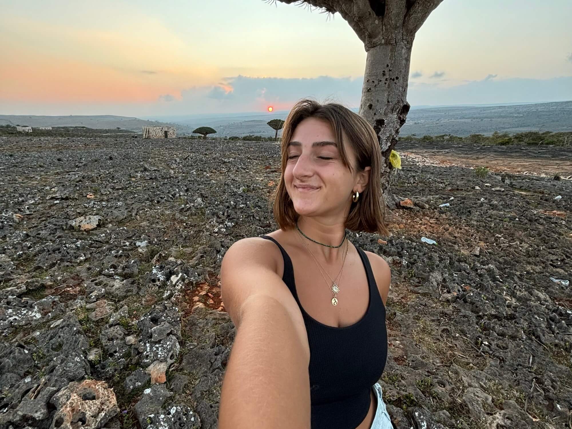 Sunset views on Socotra Island, Yemen 