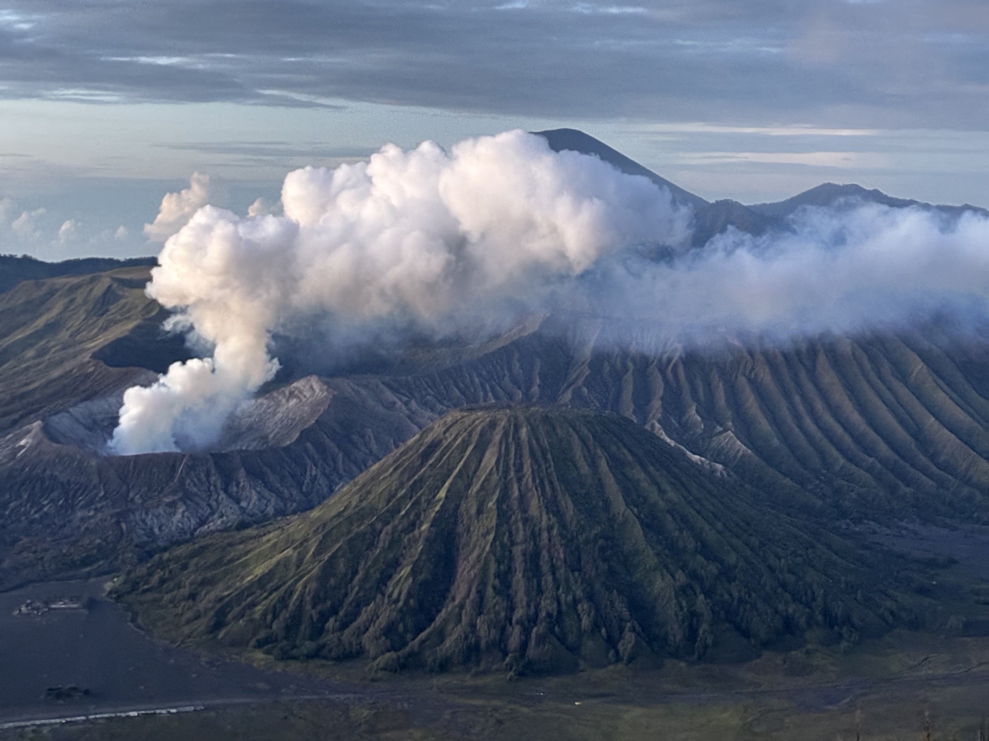 Sunrise Views of Bromo at the National Park 