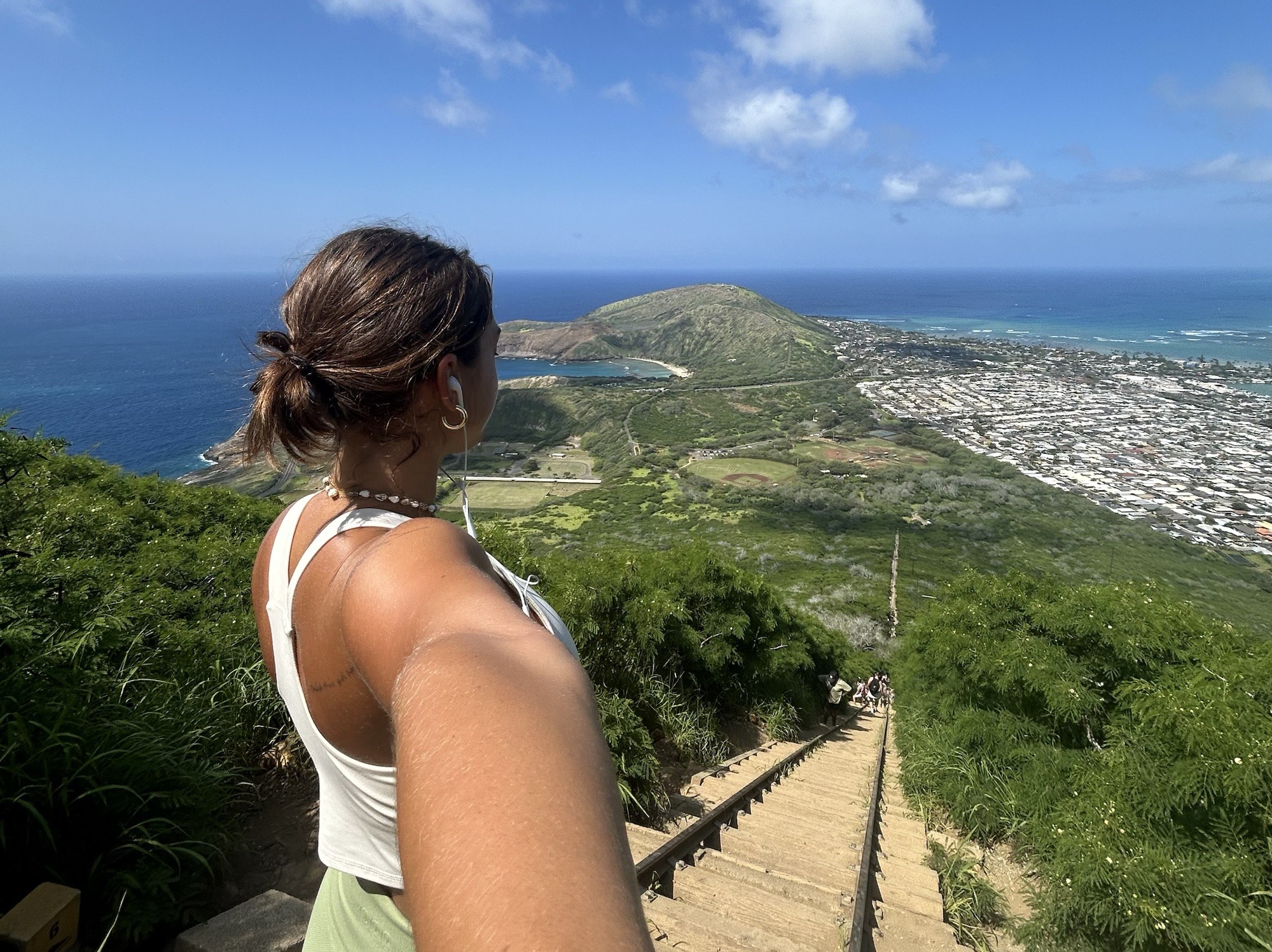 Koko Head Stairs, Oahu, Hawaii 