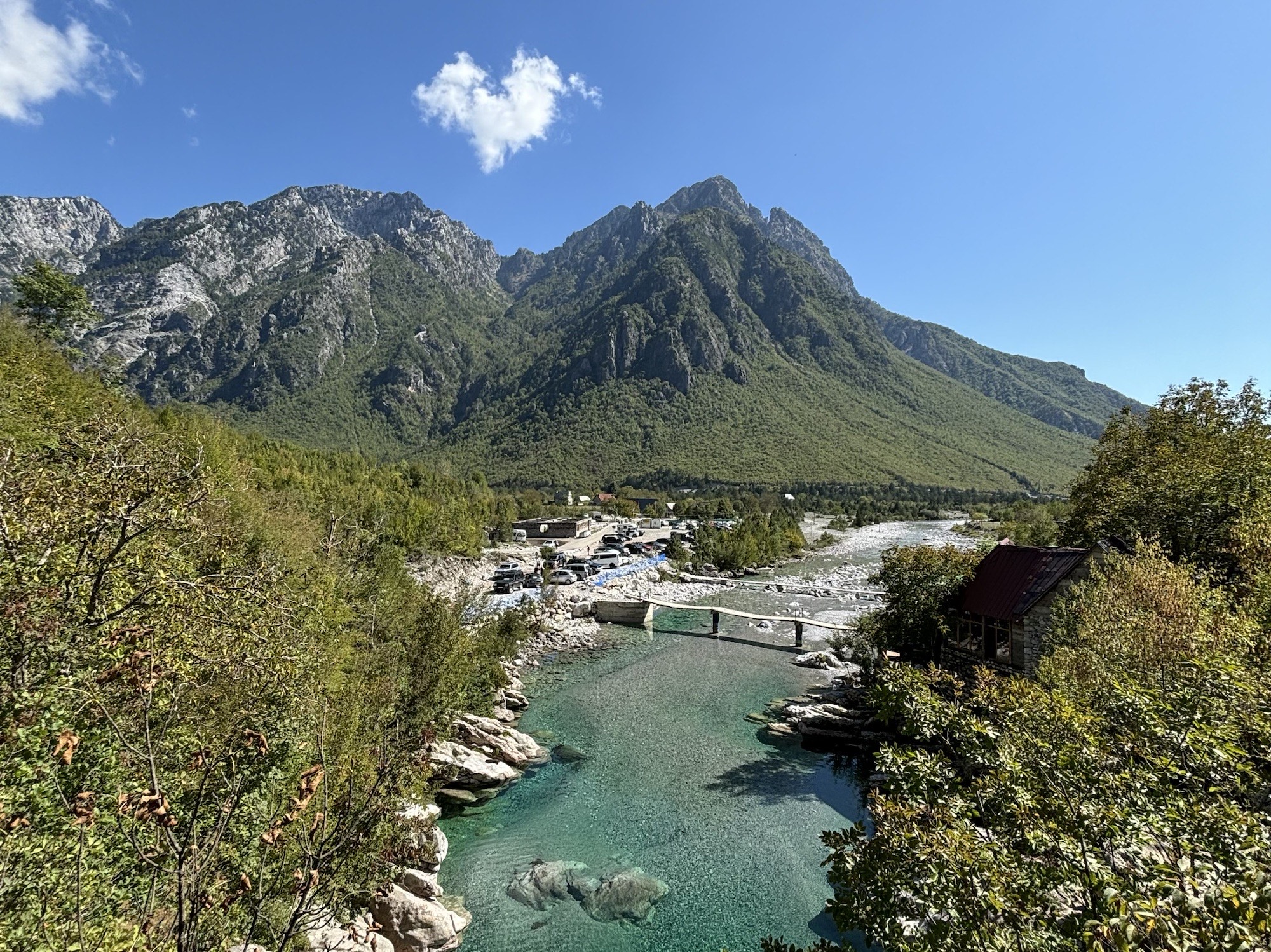 Viewpoint in Theth, Albania