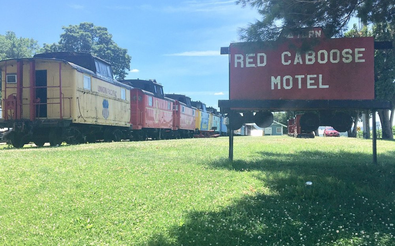 The Red Caboose Motel