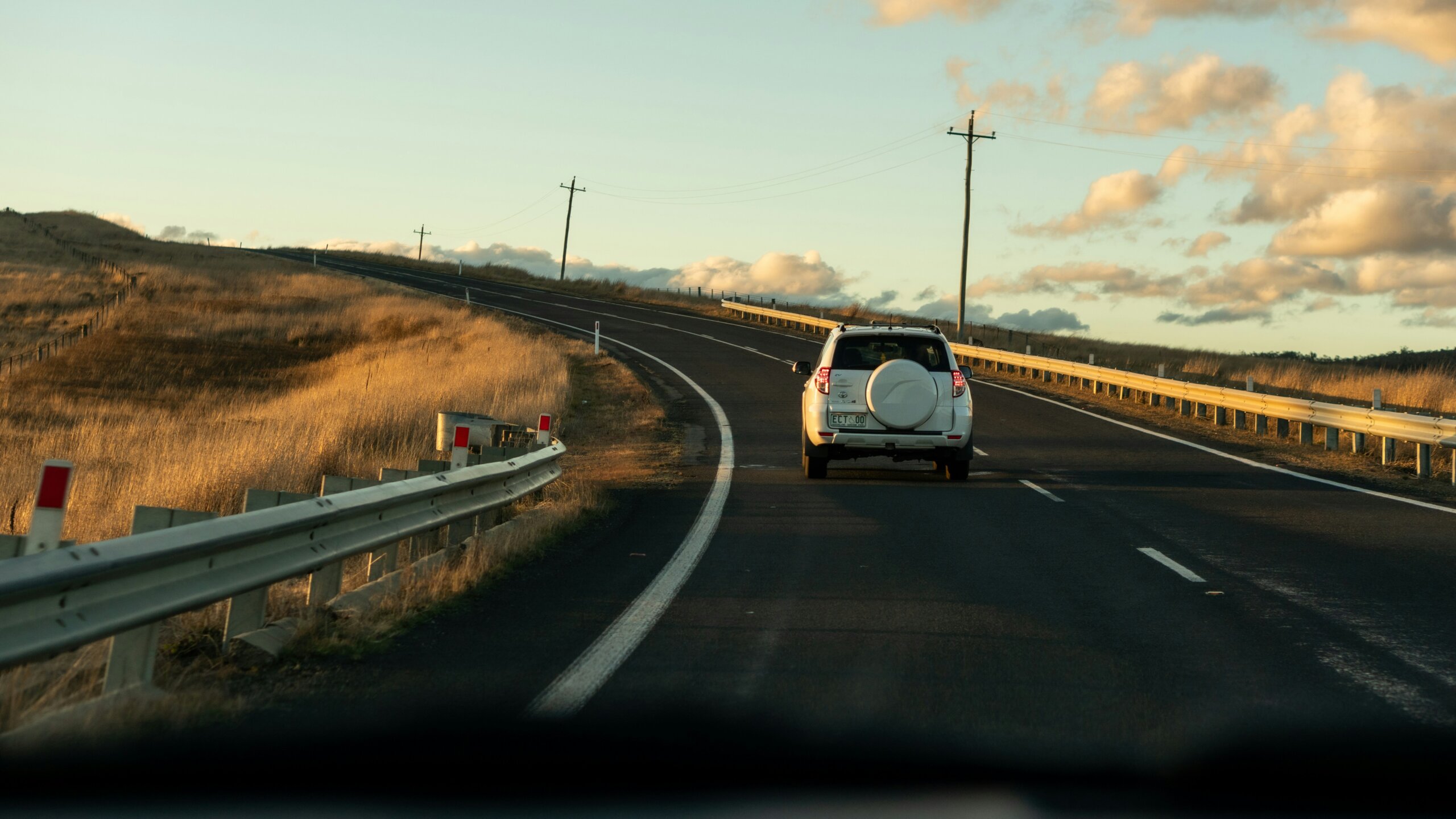 car on the road