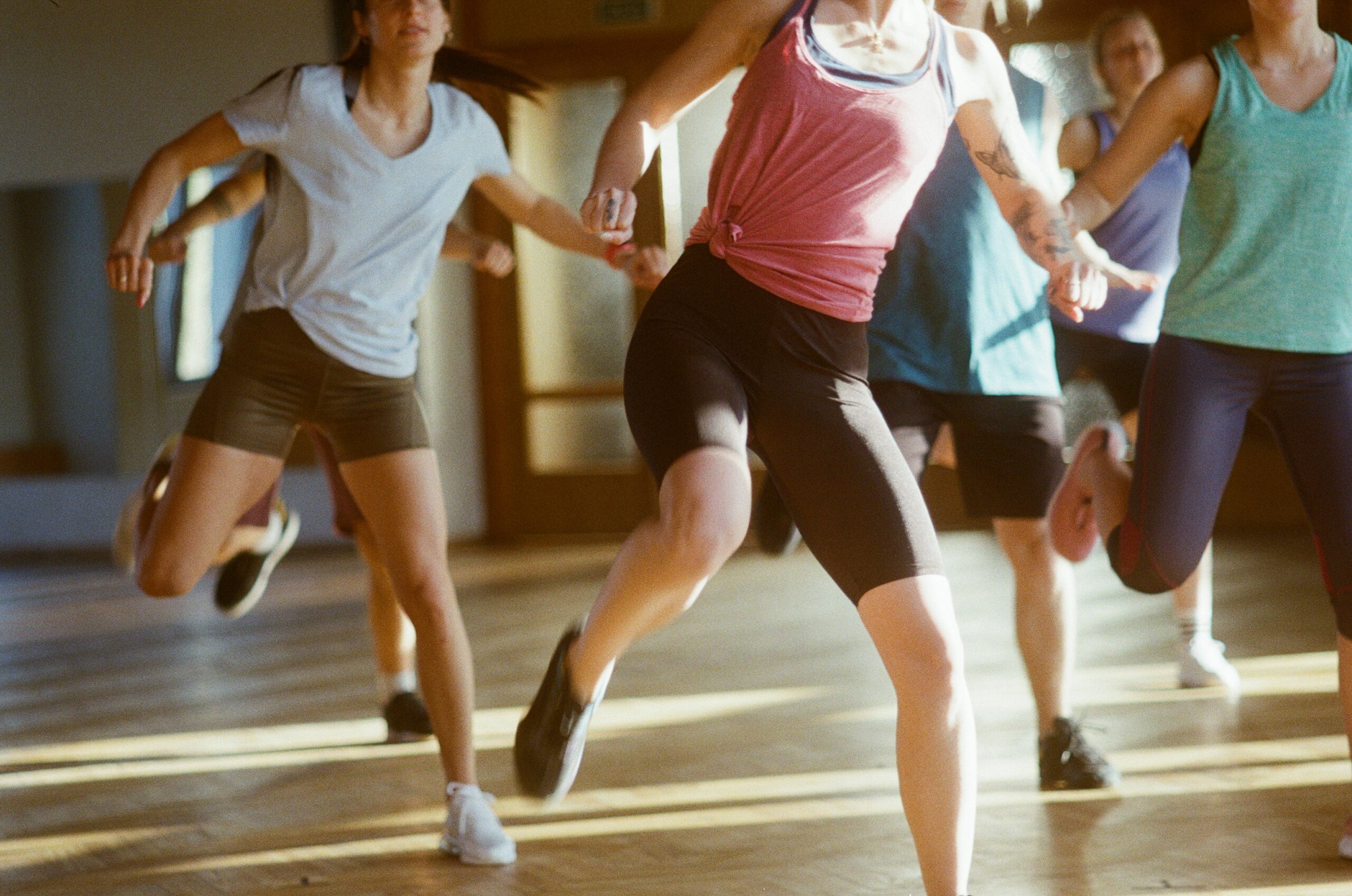 exercise class on a cruise