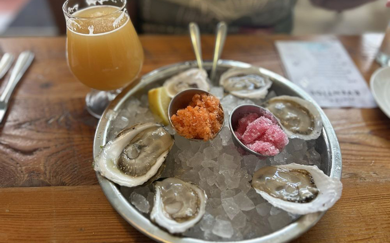 Eventide Oyster Co. oyster plate