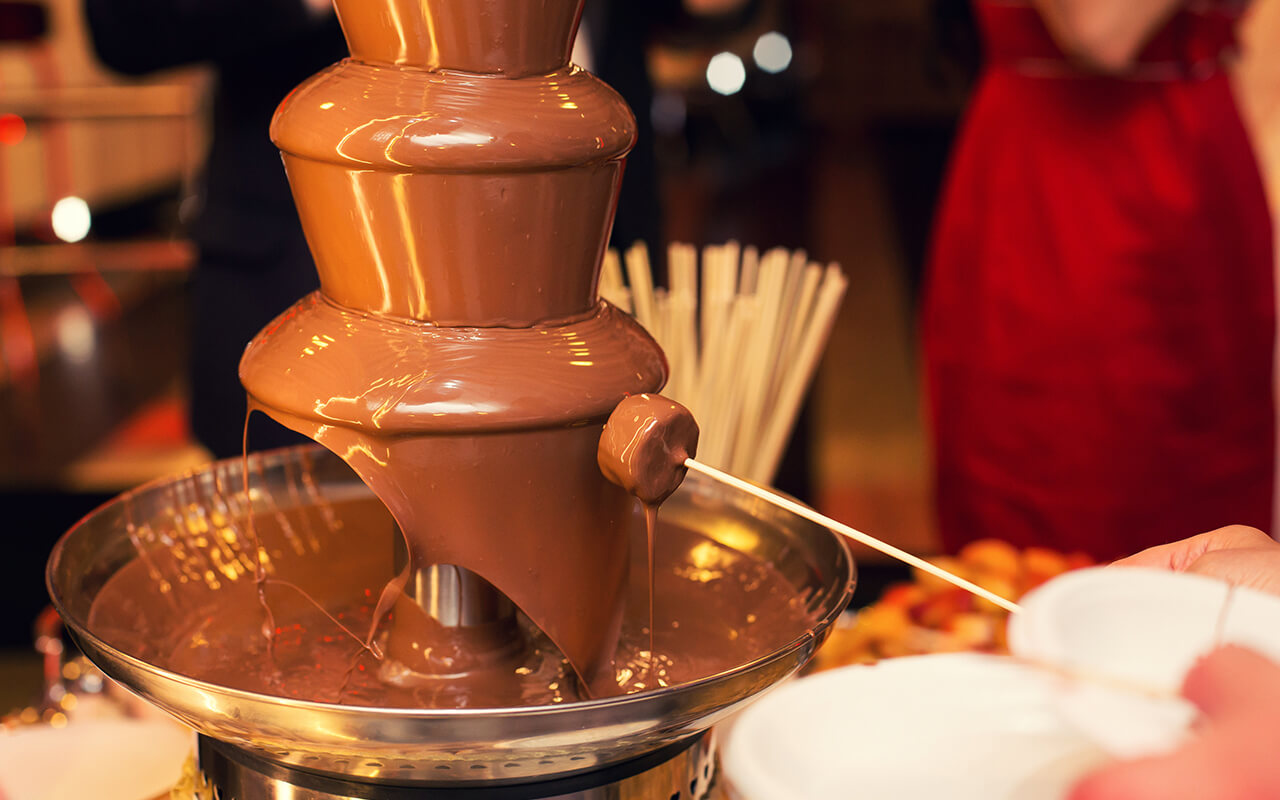 Chocolate fountain