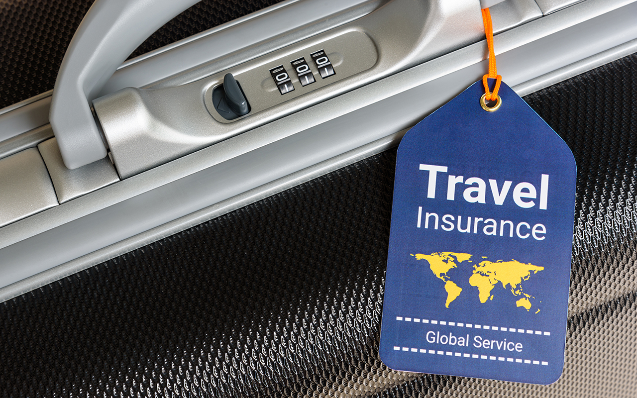 Travel insurance tag