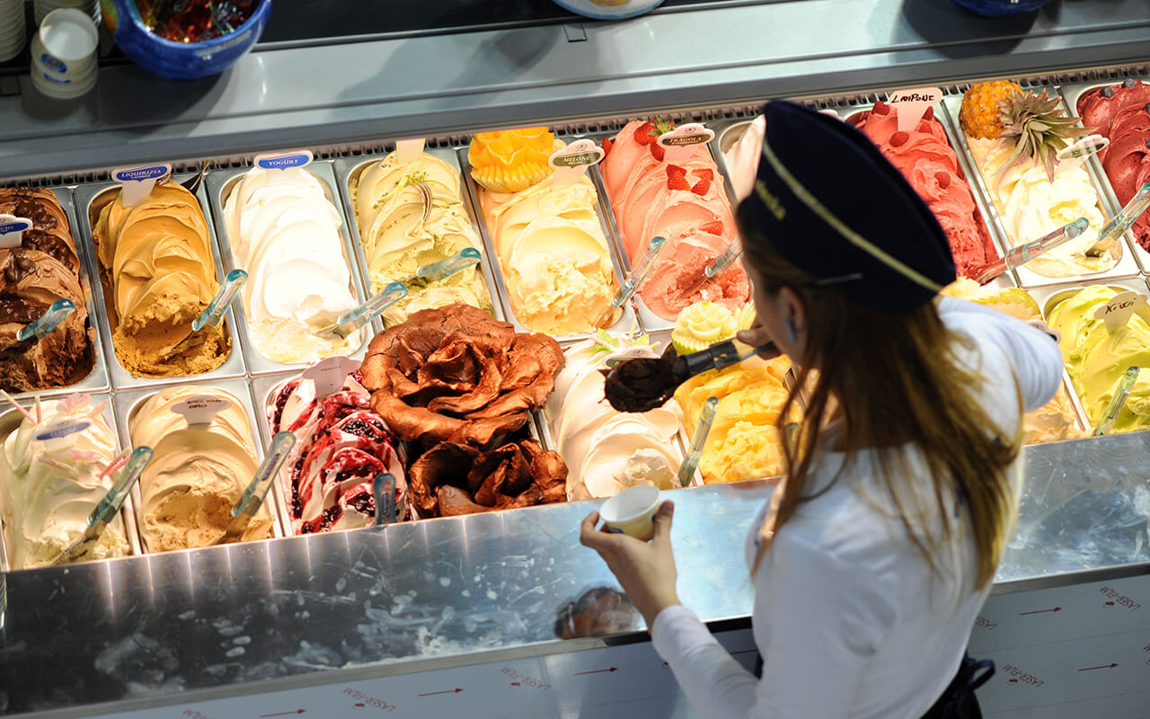 Ice cream buffet