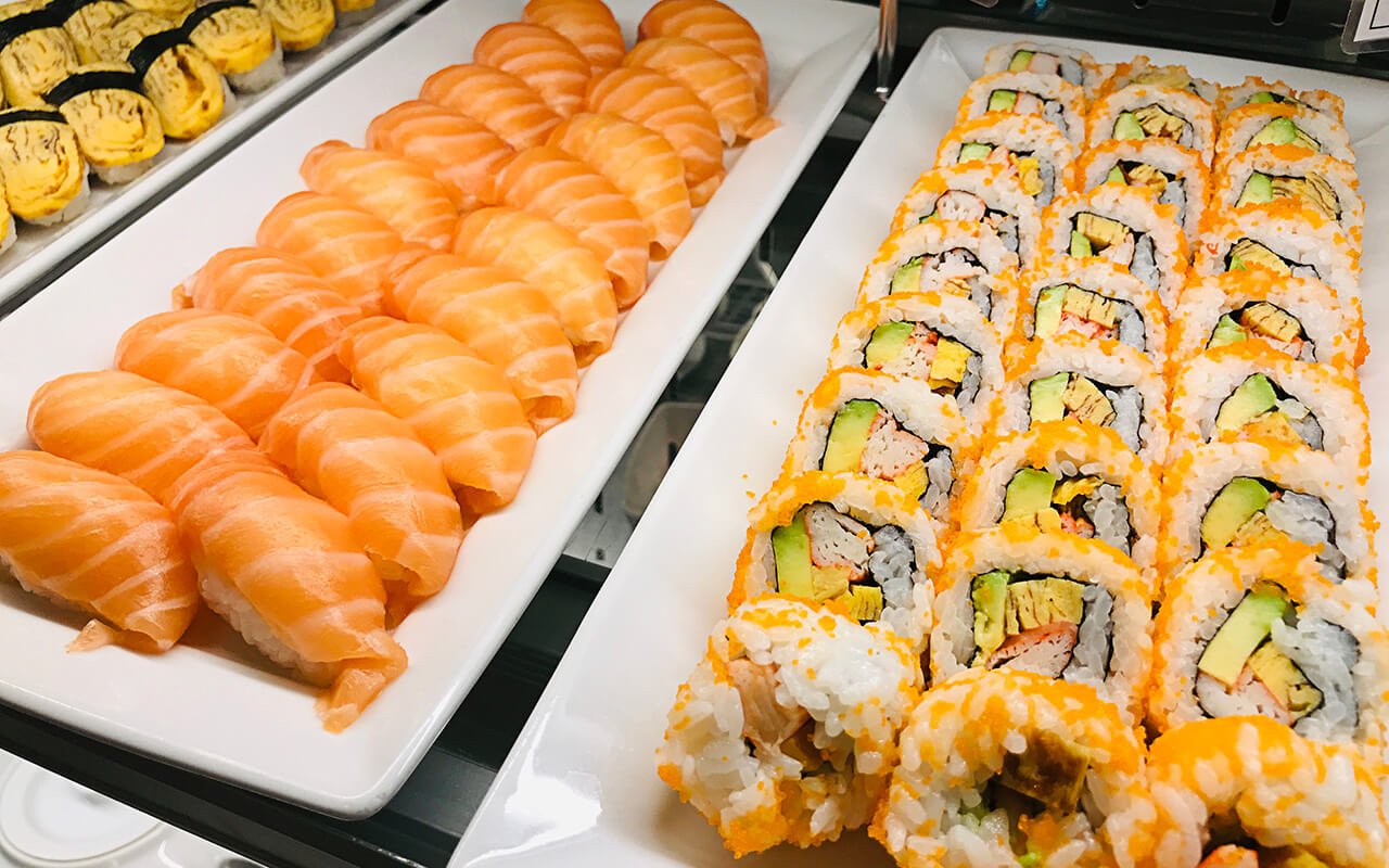 Sushi buffet