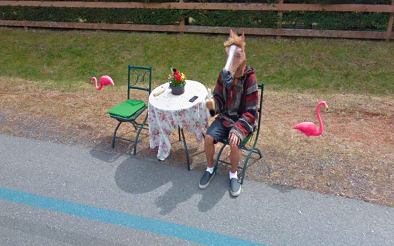 Google street view image