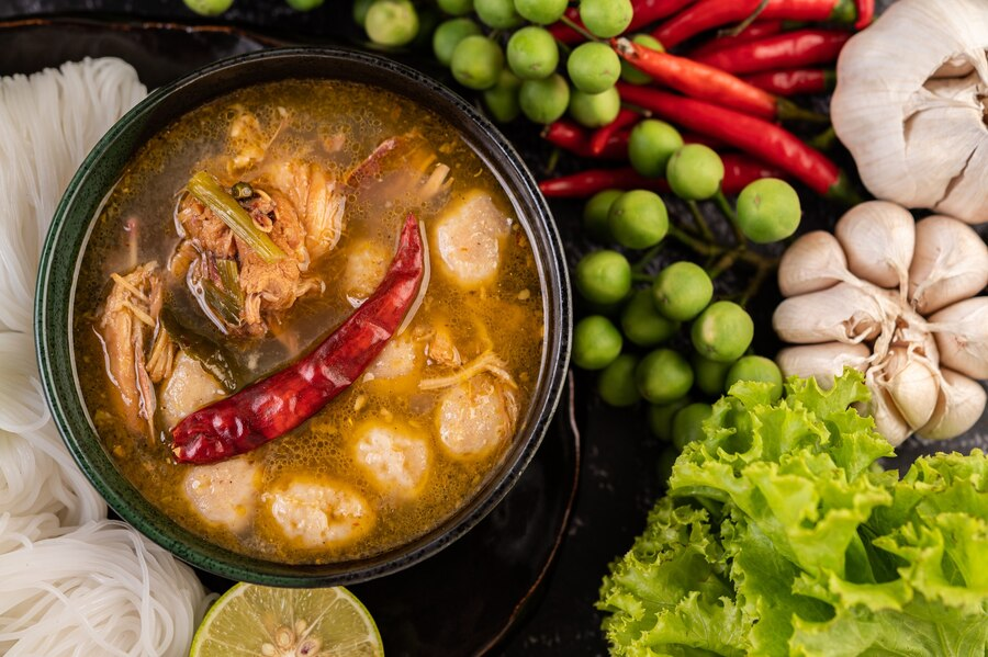 Spicy soup