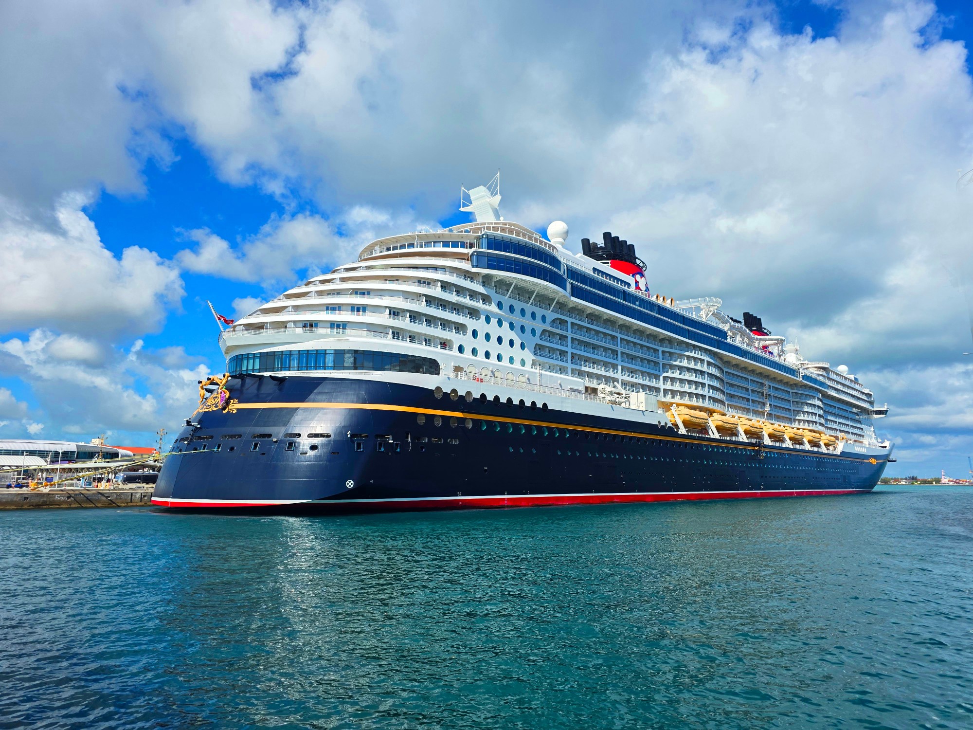 The Disney World Cruise ship wish visits Nassau in the Grand Bahamas