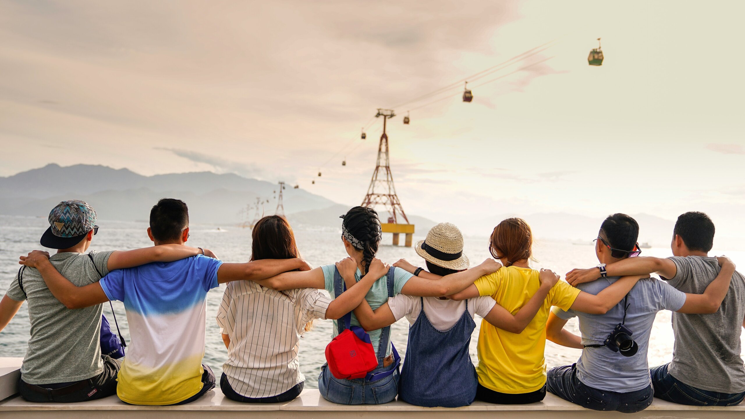 friends on a trip
