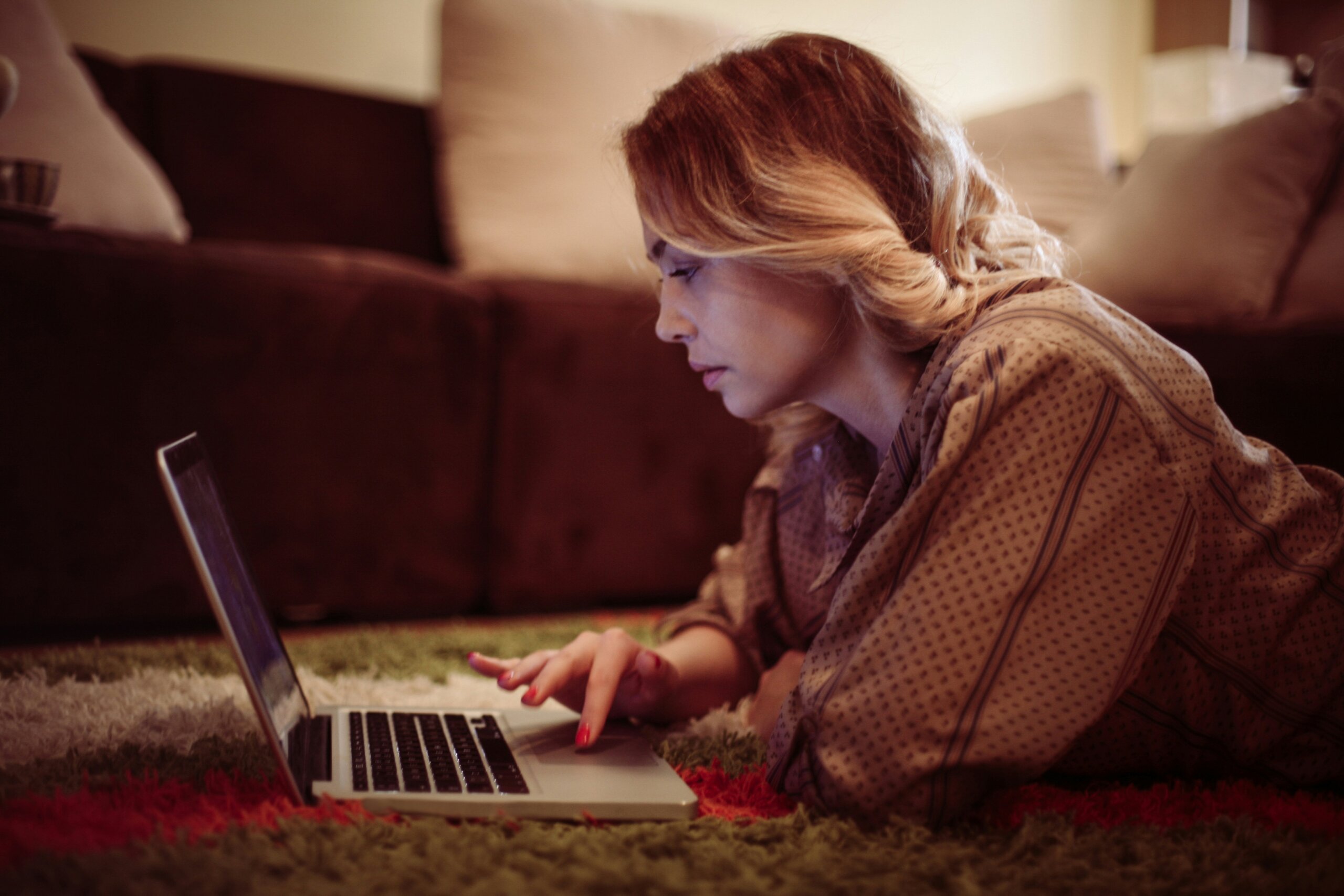Woman on laptop