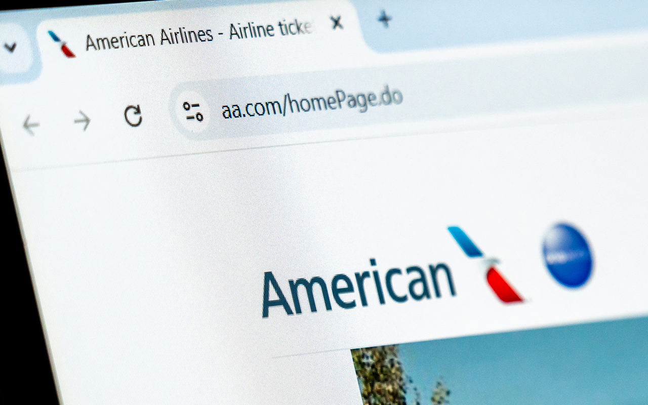 American Airlines website