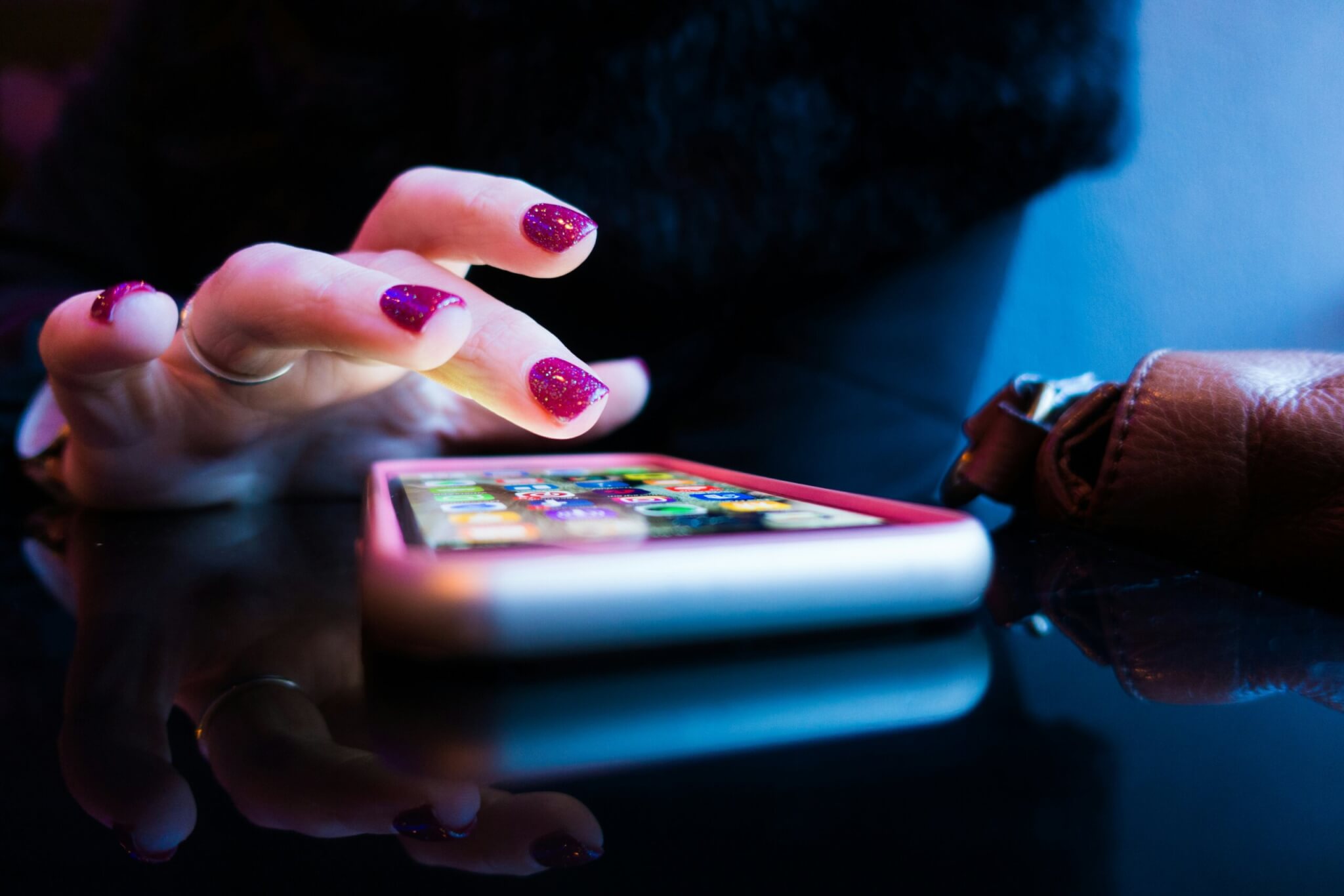 woman on cellphone
