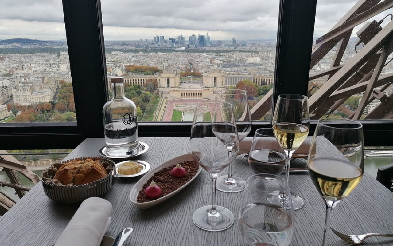 Meal in Paris, France