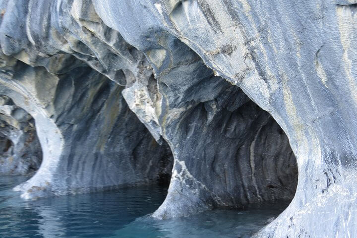 marble caves, chile