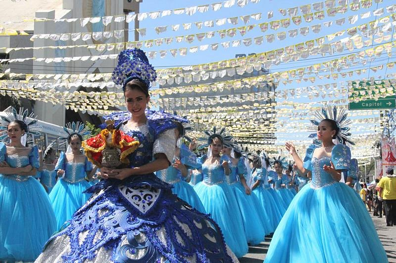 Traditional festival outfits in Philippines