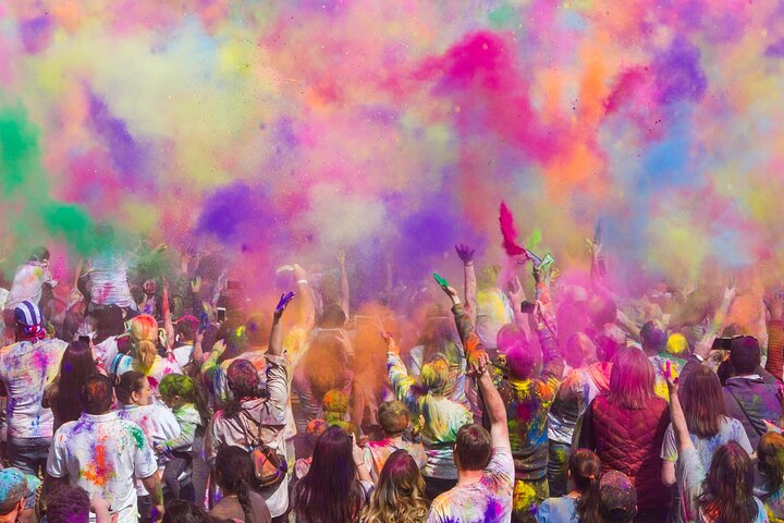 Holi Festival in Kathmandu, Nepal