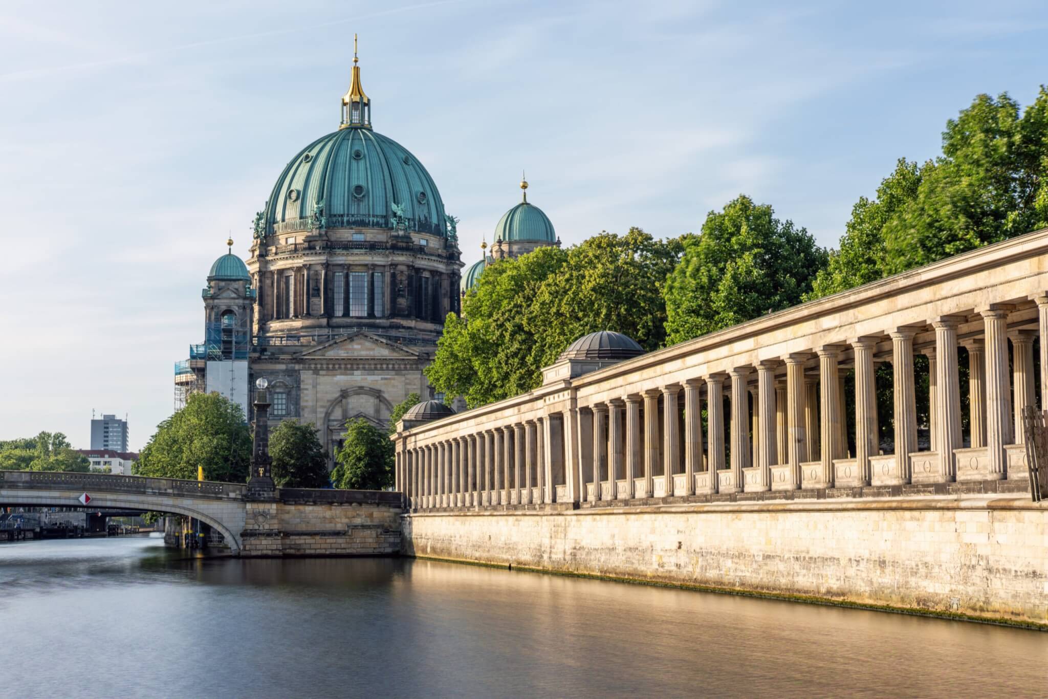 Museum Island in Berlin with the Cathedral
