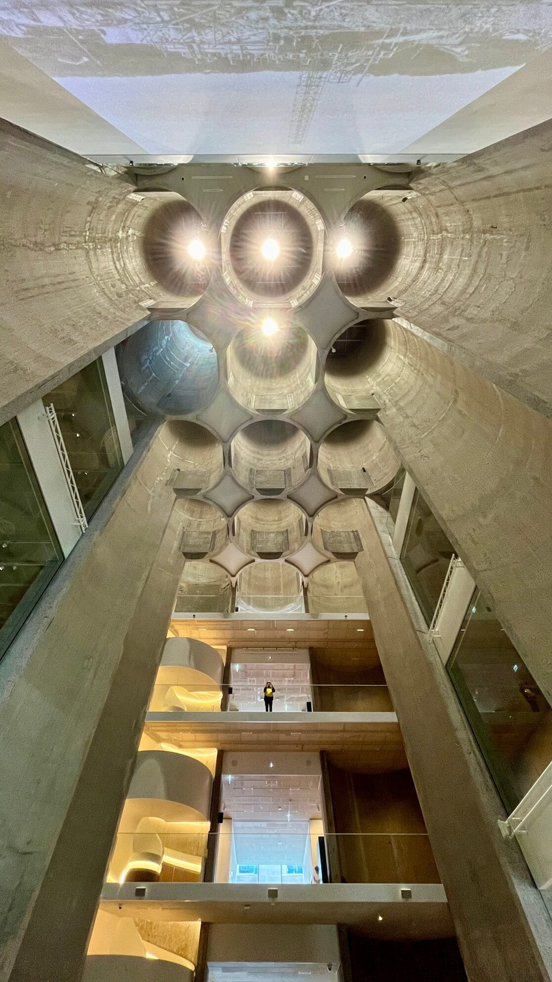 Kunstsilo Interior. Art Museum in Kristiansand, Norway.