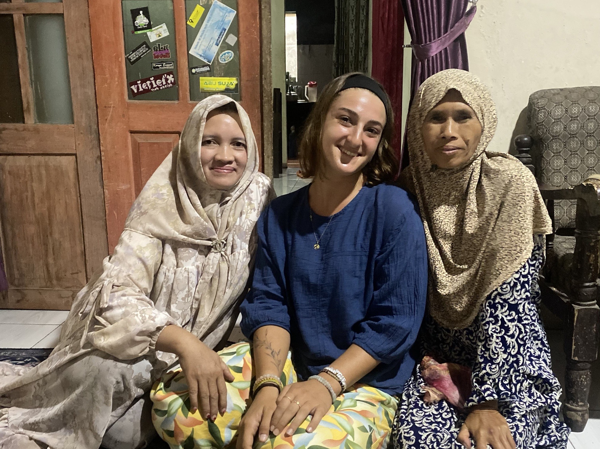 2 of the lovely locals I met during Eid! 