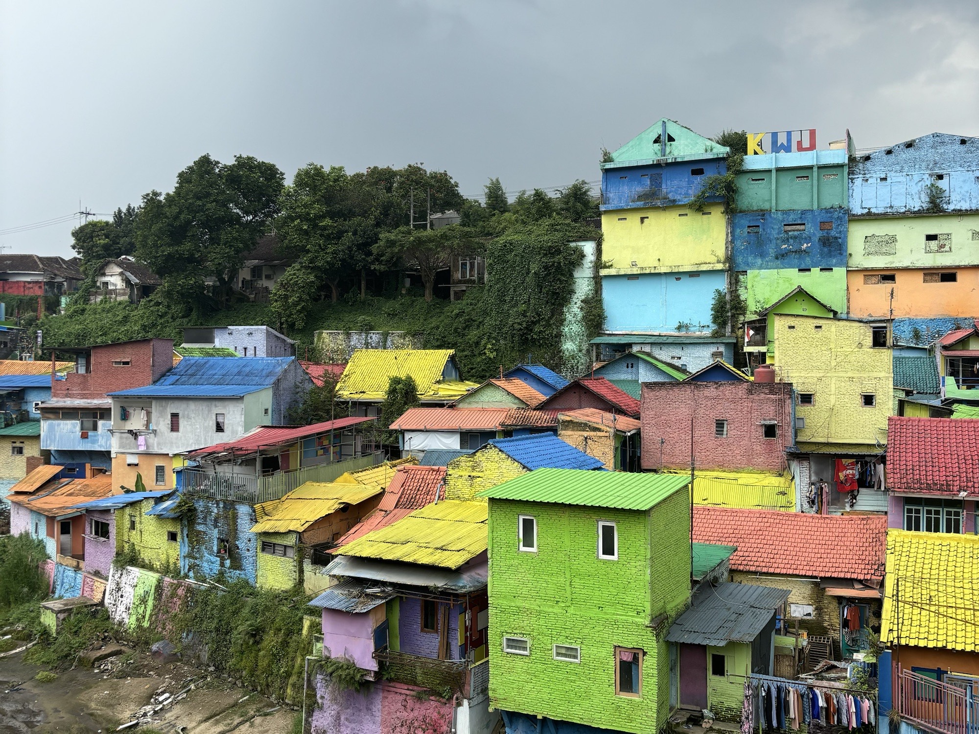 Colorful village in Malang 