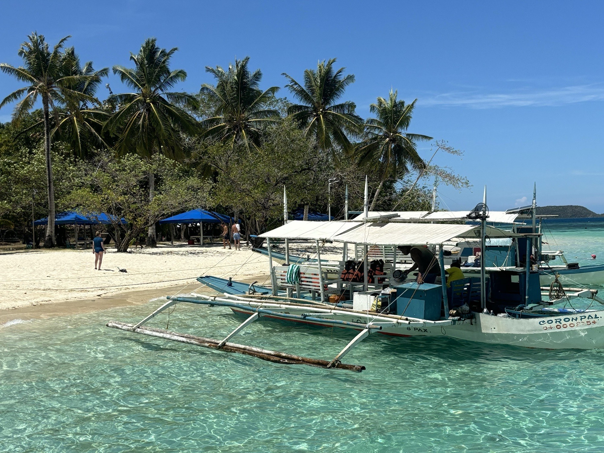 One of the many remote islands we visited 