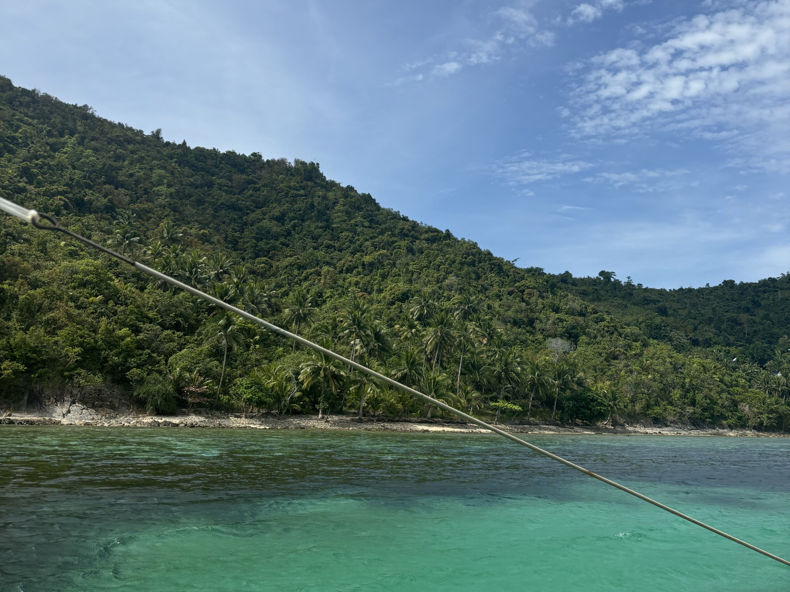 View from island hopping tour in Port Barton