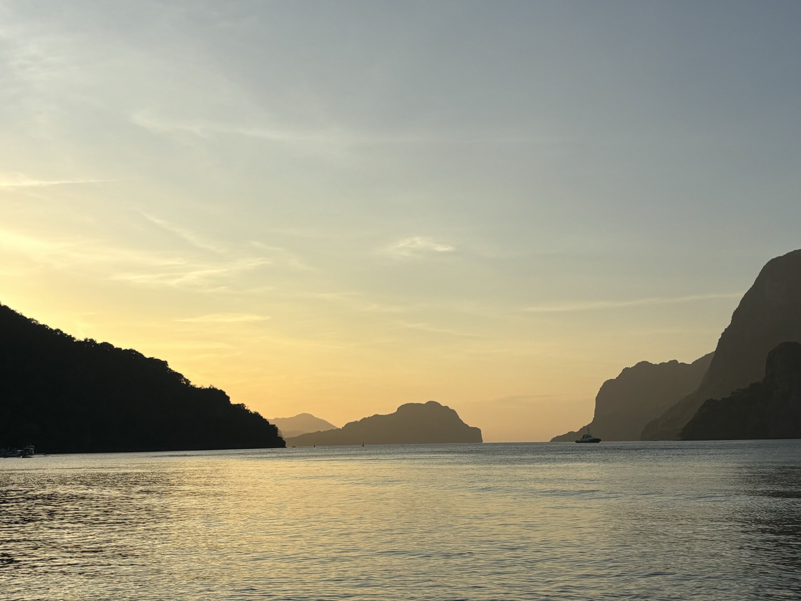 Sunset in El Nido