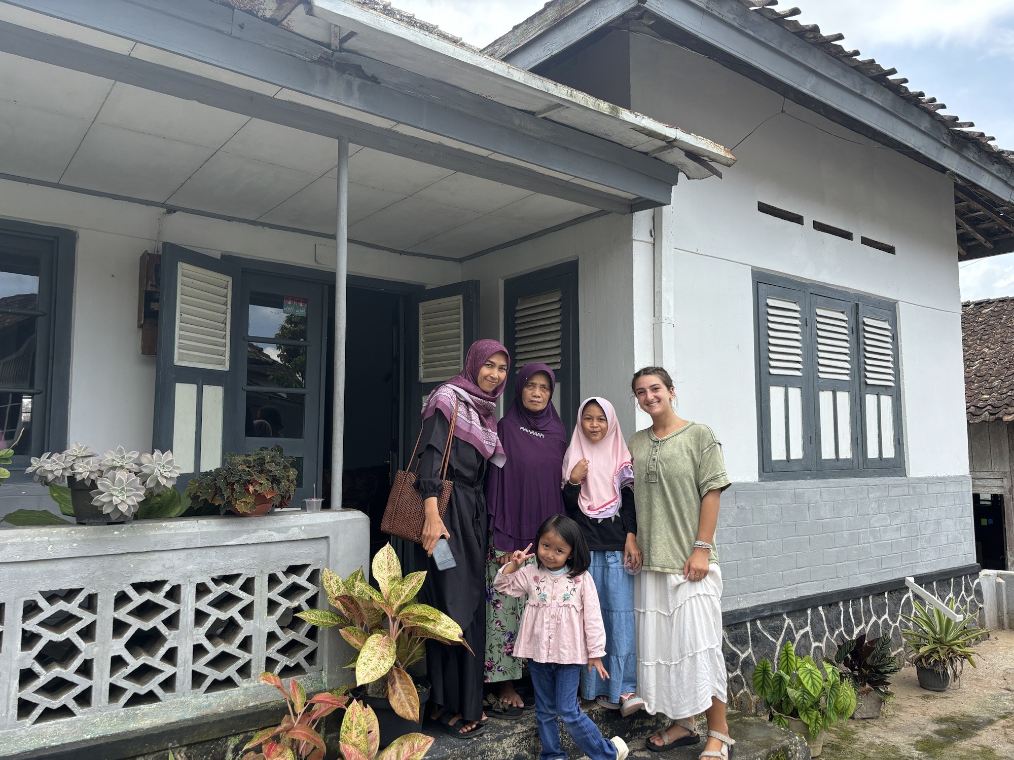 My Javanese host family! 