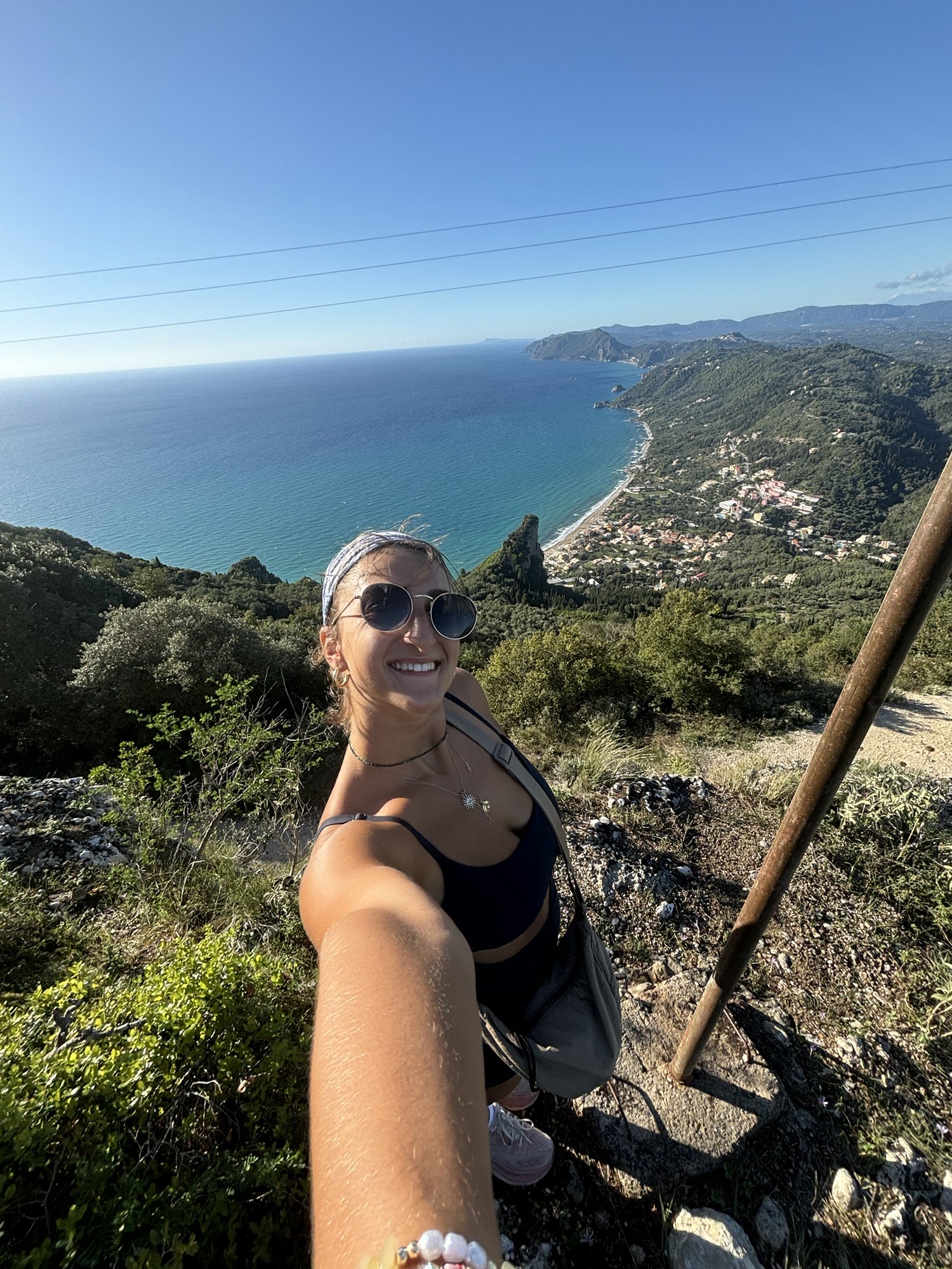 One of the hikes we did while exploring different parts of the island in Corfu! 