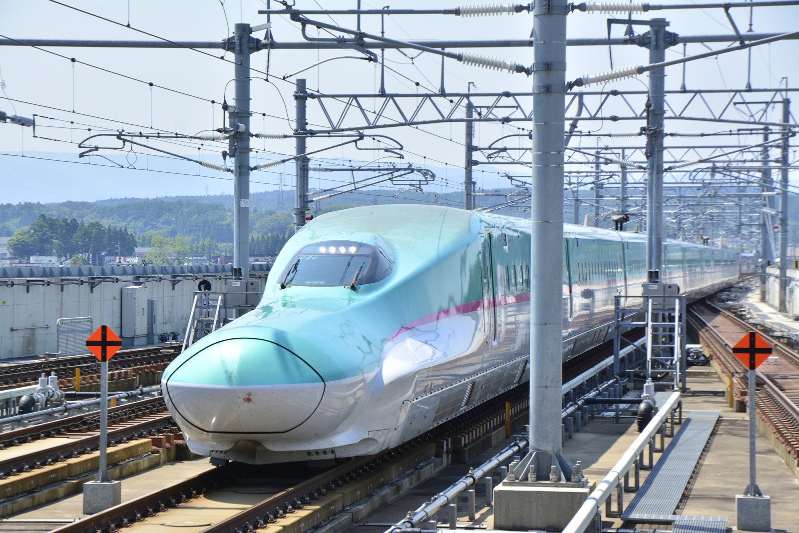 The Hokkaidō Shinkansen, Japan