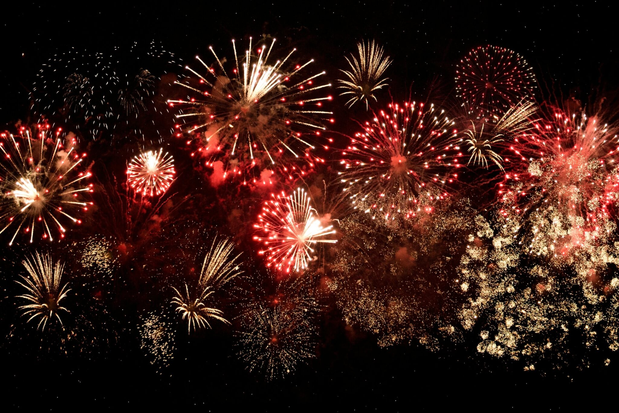 fireworks in vaughan, canada